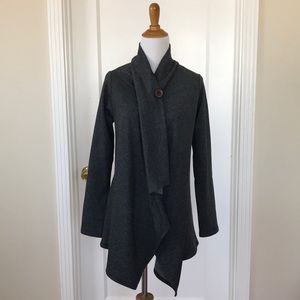 Bobeau Drape Cardigan Sweater